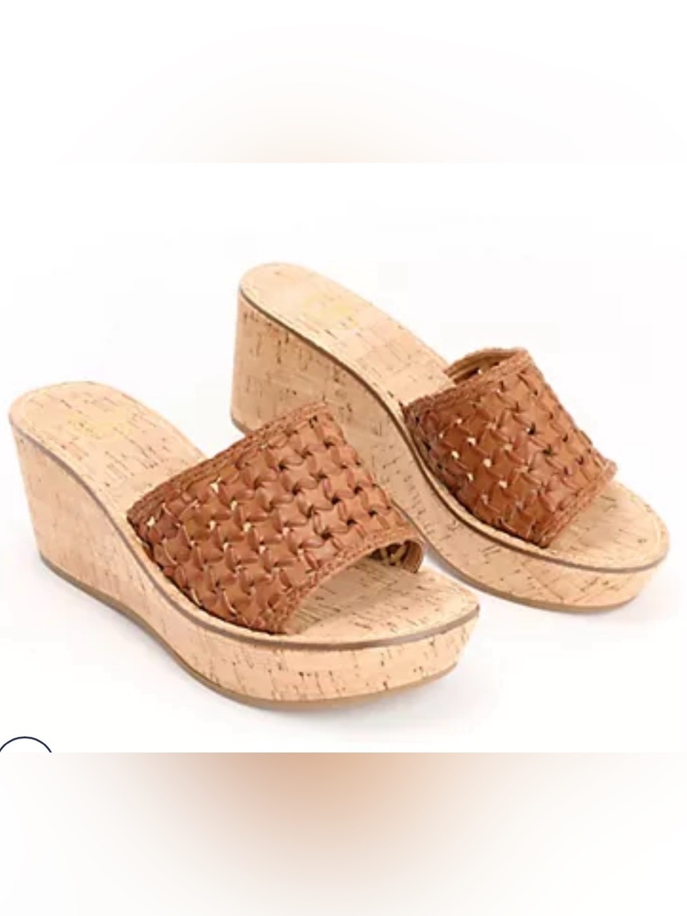 WHITE MOUNTAIN women ChargesWedge Sandal 9.5M brand new sift